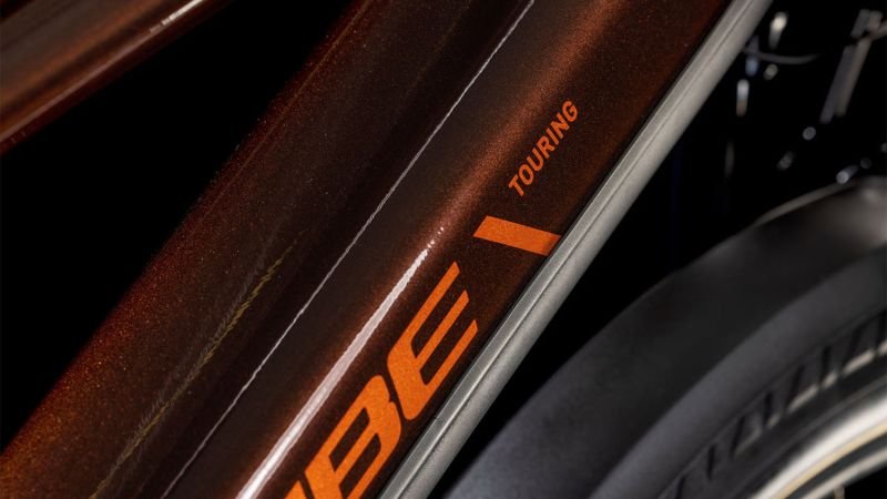 Cube Touring Hybrid Pro 625 Lady cinnamon´n´orange – Bild 5