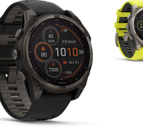 Garmin Fēnix® 8 – 47 mm Solar Sapphire – GPS Multisport Smartwatch
